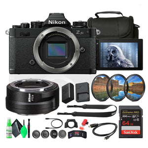 Nikon Z fc DX-Format Mirrorless Camera + Nikon FTZ II Mount Adapter + More Nikon
