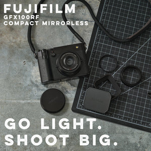 FUJIFILM GFX100RF 102MP Large Format Mirrorless Digital Camera Silver Fujifilm