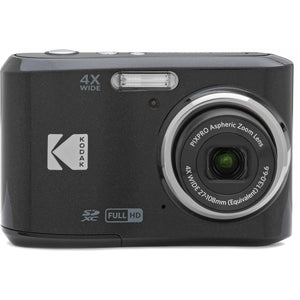 KODAK PIXPRO Friendly Zoom FZ45-BK 16MP Digital Camera with 4X Optical Zoom 27mm Wide Angle and 2.7" LCD Screen Black KODAK