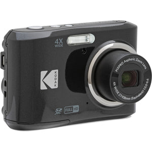 KODAK PIXPRO Friendly Zoom FZ45-BK 16MP Digital Camera with 4X Optical Zoom 27mm Wide Angle and 2.7" LCD Screen Black KODAK