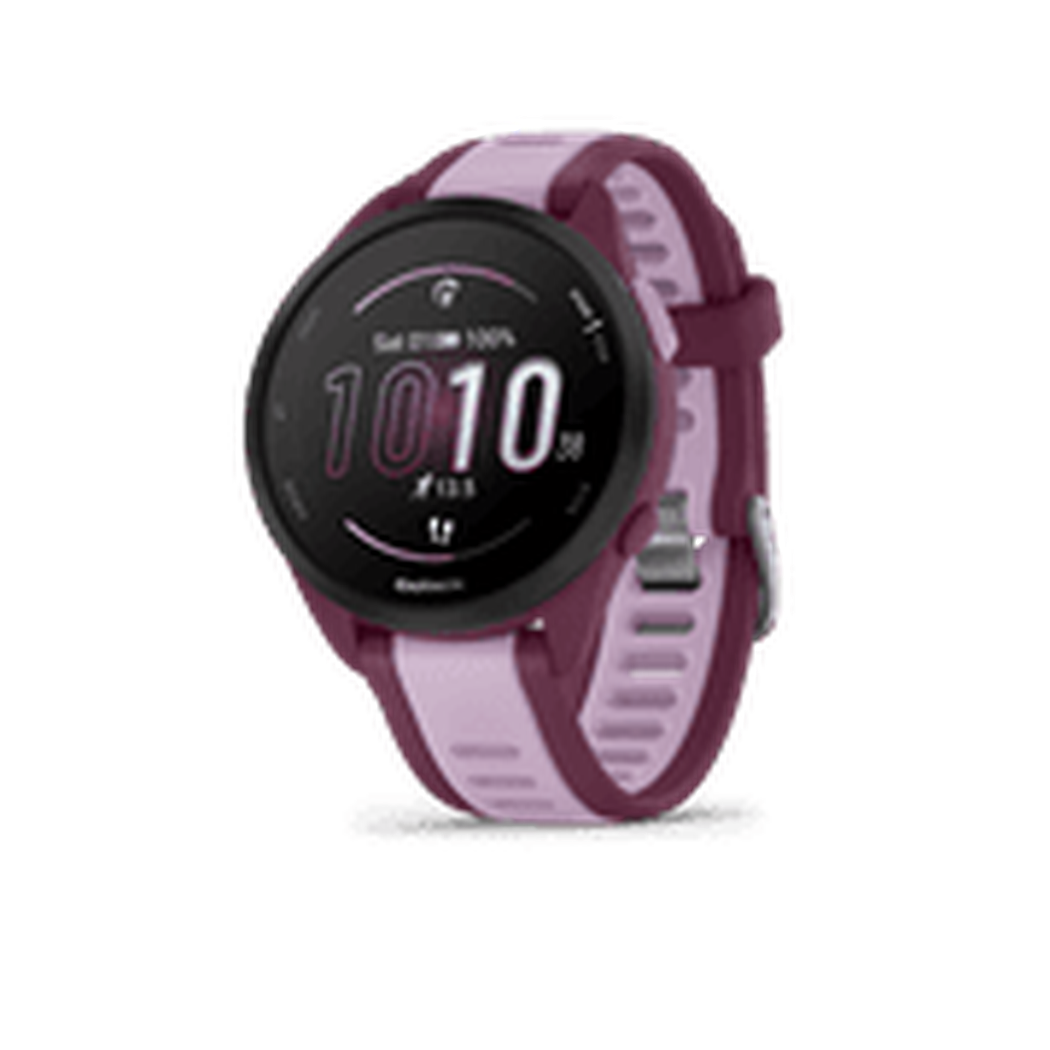 Garmin Forerunner 165 Music, Running Smartwatch, Colorful AMOLED Display, Training Metrics and Recovery Insights, Music on Your Wrist, Berry
