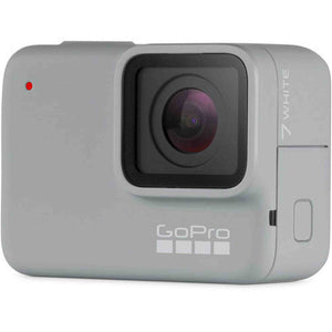 GoPro HERO7 White Waterproof Digital Action Camera with Touch Screen 1080p HD Video 10MP Photos - Used GoPro