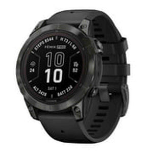 Garmin fēnix 7 Pro Sapphire Solar, Multisport GPS Smartwatch, Built-in Flashlight, Solar Charging Capability, Black Garmin