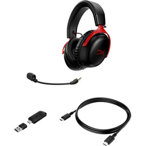 HyperX Cloud III Wireless Gaming Headset for PC, PS5, PS4 With Microphone -Black HyperX