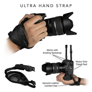 37mm Accessory Bundle with Wide Angle and Telephoto Lens, Hand Strap, and More 6th Ave Electronics
