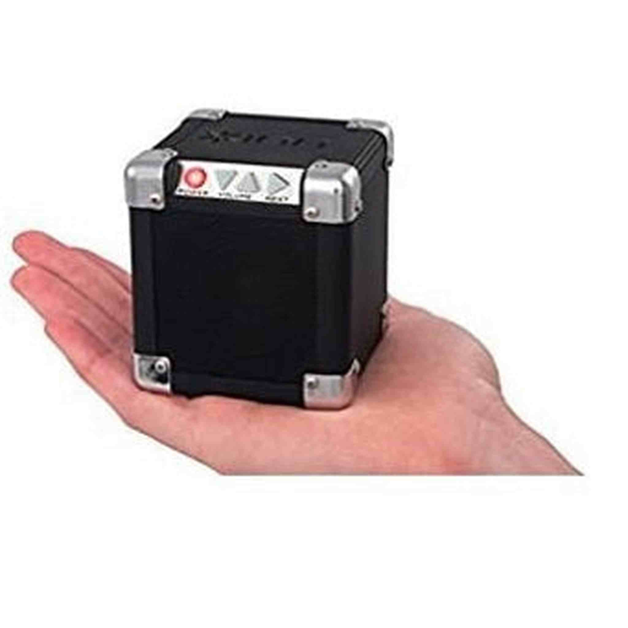 ION Audio Rock Block | Palm-Sized Wireless Bluetooth Speaker with 1/8" Input 15W ION