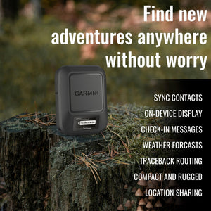 Garmin inReach Messenger Satellite Communicator Handheld Messaging Device Bundle Garmin