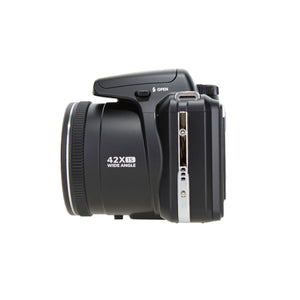KODAK PIXPRO AZ425 20MP Digital Vlogging Camera +32GB Memory Card + More Black KODAK