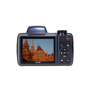 KODAK PIXPRO Astro Zoom AZ528 16MP Digital Camera + 64GB Memory Card + More Blue KODAK