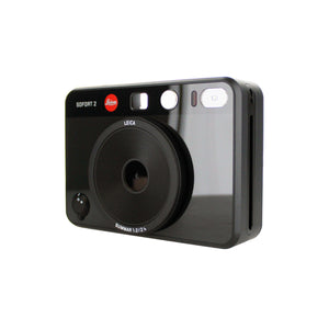 Leica Sofort 2 Hybrid Instant and Digital Camera + Instant Film 100 Sheets Black Leica