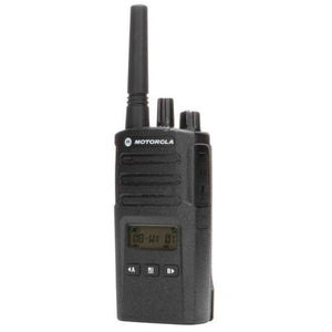Motorola RMU2080D On-Site 8 Channel UHF Rugged Two-Way Business Radio with Display and NOAA Black Motorola Solutions
