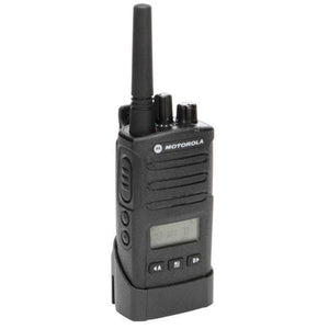Motorola RMU2080D On-Site 8 Channel UHF Rugged Two-Way Business Radio with Display and NOAA Black Motorola Solutions