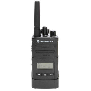 Motorola RMU2080D On-Site 8 Channel UHF Rugged Two-Way Business Radio with Display and NOAA Black Motorola Solutions
