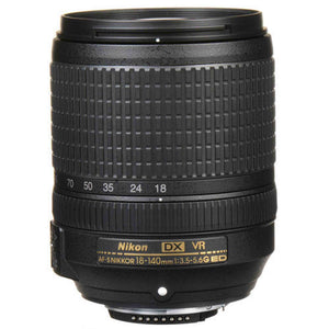 Nikon AF-S DX NIKKOR 18-140mm f/3.5-5.6G ED Vibration Reduction Zoom Lens with Auto Focus for Nikon DSLR Cameras Interna Nikon