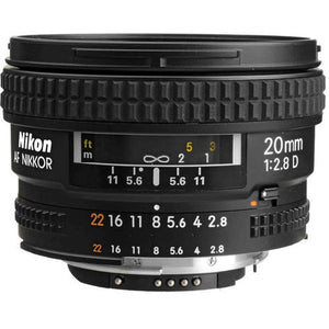 Nikon - AF 20mm f/2.8D Nikkor Lens - International Version No Warranty Nikon
