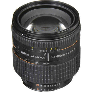Nikon 24-85mm f/2.8-4 IF AF-D Nikkor Lens with Hood - International Version No Warranty Nikon