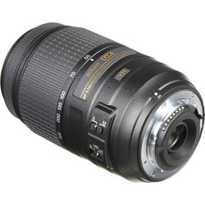 Nikon AF-S DX NIKKOR 55-300mm f/4.5-5.6G ED Vibration Reduction Zoom Lens with Auto Focus for Nikon DSLR Cameras Nikon