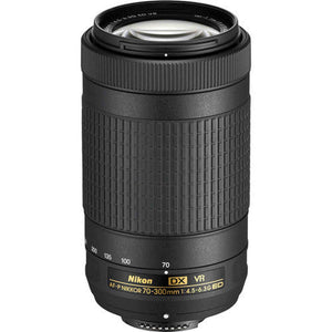 Nikon AF-P DX NIKKOR 70-300mm f/4.5-6.3G ED VR Lens for Nikon DSLR Cameras-International Model Nikon