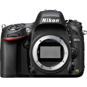 Nikon D610 DSLR Camera Body Only - with Memory Card Bundle Nikon