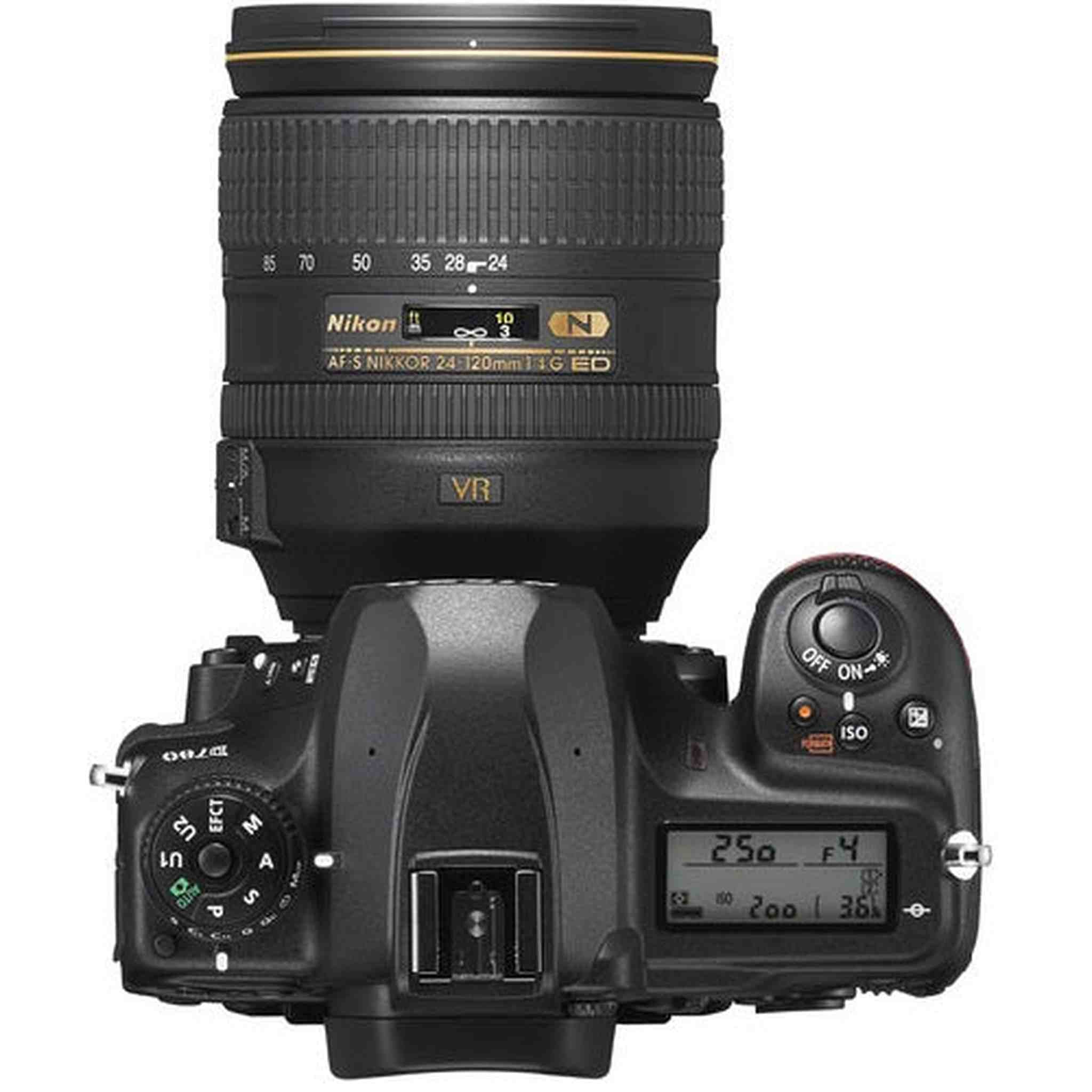 Nikon D780 24.5MP FX-Format DSLR Camera with 24-120mm Lens #1619 International Model Nikon