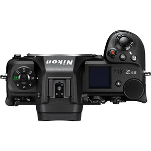 Nikon Z6 III Mirrorless Camera + FTZ II Mount Adapter + 64GB Memory Card Bundle
