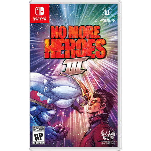 No More Heroes 3 Bundle with Pokemon Shield - Nintendo Switch