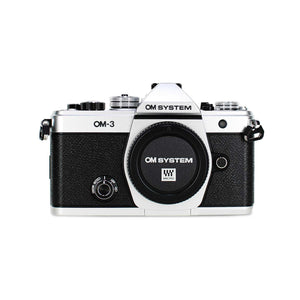 OM SYSTEM OM-3 Mirrorless Camera Silver Bundle OM System