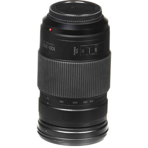 Panasonic Lumix 100-300mm f/4-5.6 II POWER O.I.S. Lens with 2x 64 Memory Cards International Model Panasonic