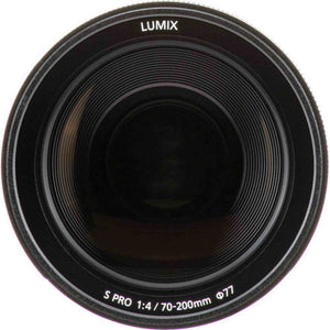 Panasonic LUMIX S PRO 70-200mm F4 Telephoto Lens, Full-Frame L Mount, Leica Certified, Optical Image Stabilizer and Dust/Splash/Freeze-Resistant for LUMIX S Series Mirrorless Cameras - S-R70200 USA Panasonic