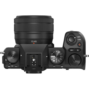 FUJIFILM X-S20 Mirrorless Camera With 15-45mm + SIGMA 56mm f/1.4 DC DN Lens Fujifilm