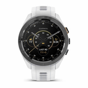 Garmin Approach S70 42MM Fitness Tracker Watch GPS Golf Smartwatch For Men-White Garmin