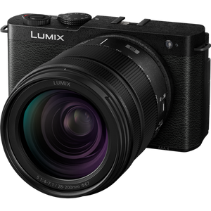Panasonic LUMIX S9 Mirrorless Full Frame Camera with 28-200mm L Mount Lens-Black Panasonic