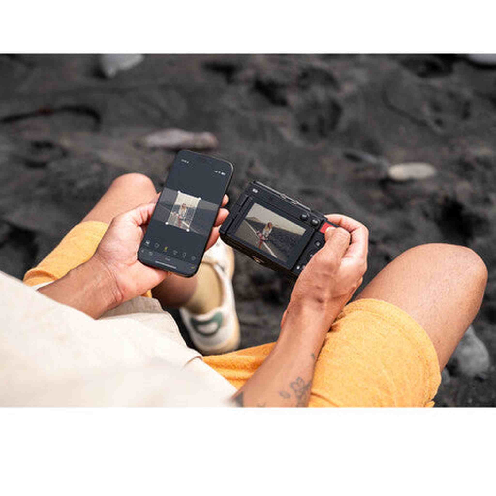 Panasonic LUMIX S9 Mirrorless Camera + Lumix S 100mm Macro Lens Leica L Black