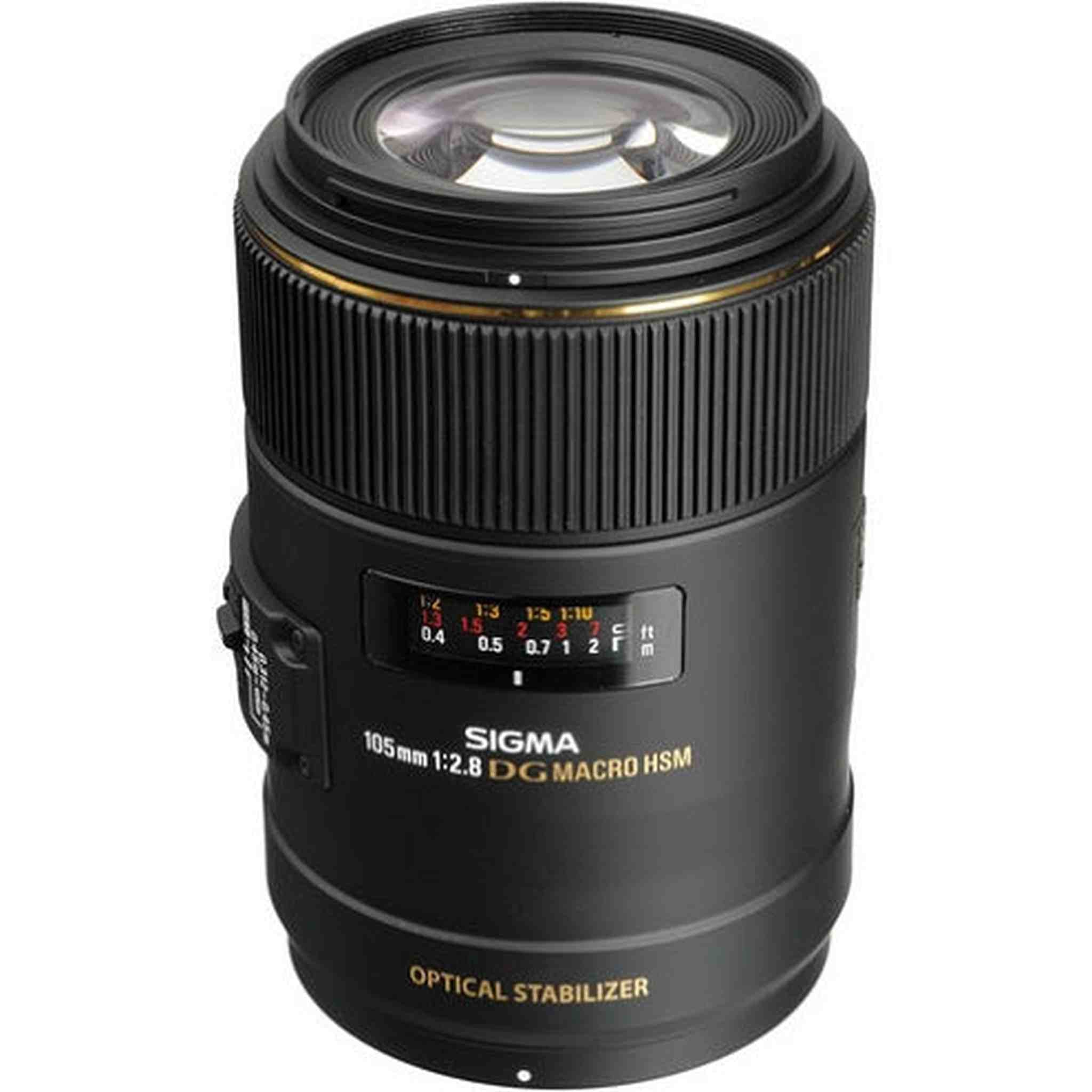 Sigma 105mm f/2.8 EX DG OS HSM Macro Lens for Nikon AF Cameras 258306 Sigma Corporation Of America