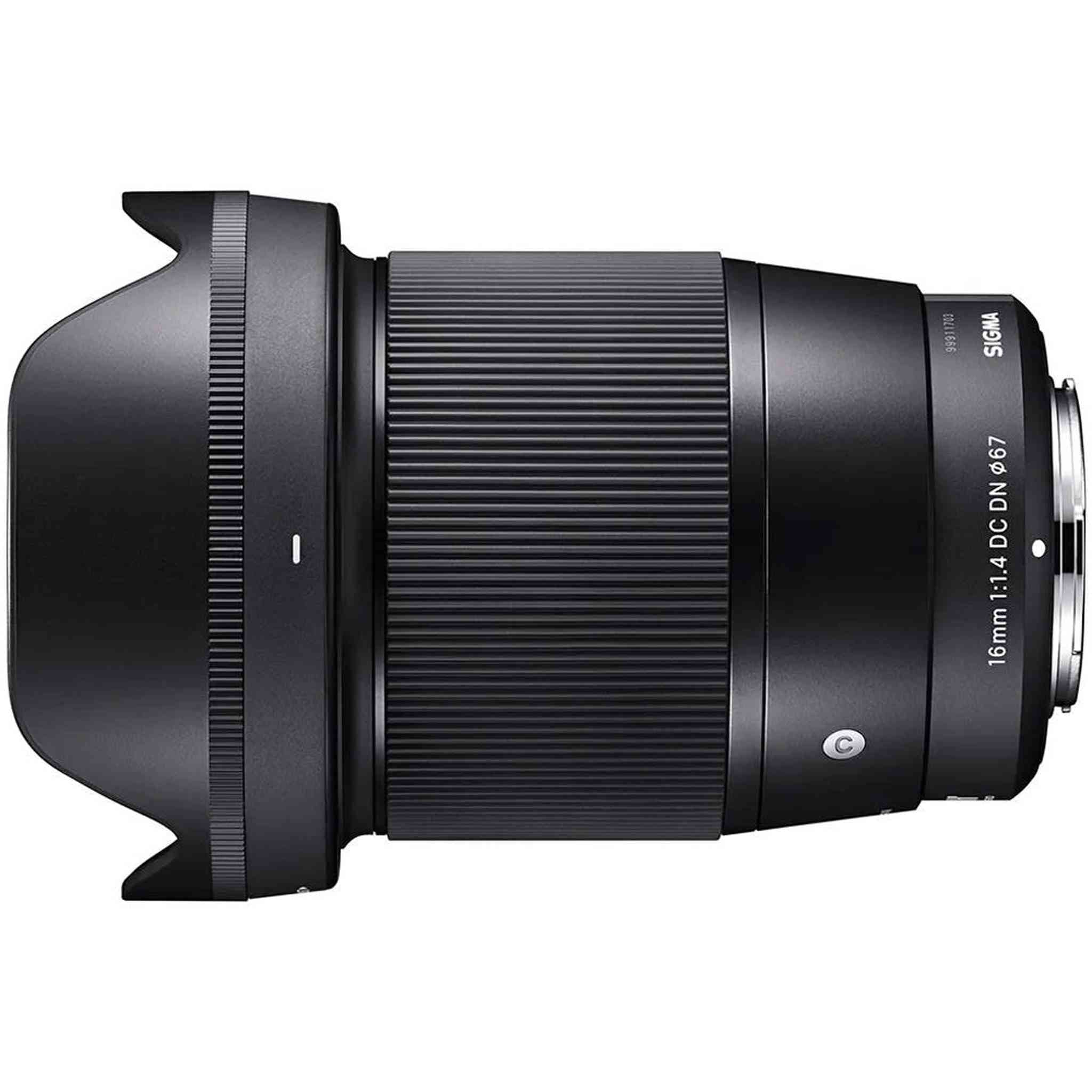 Sigma 16mm f/1.4 DC DN Contemporary Lens Canon RF Sigma