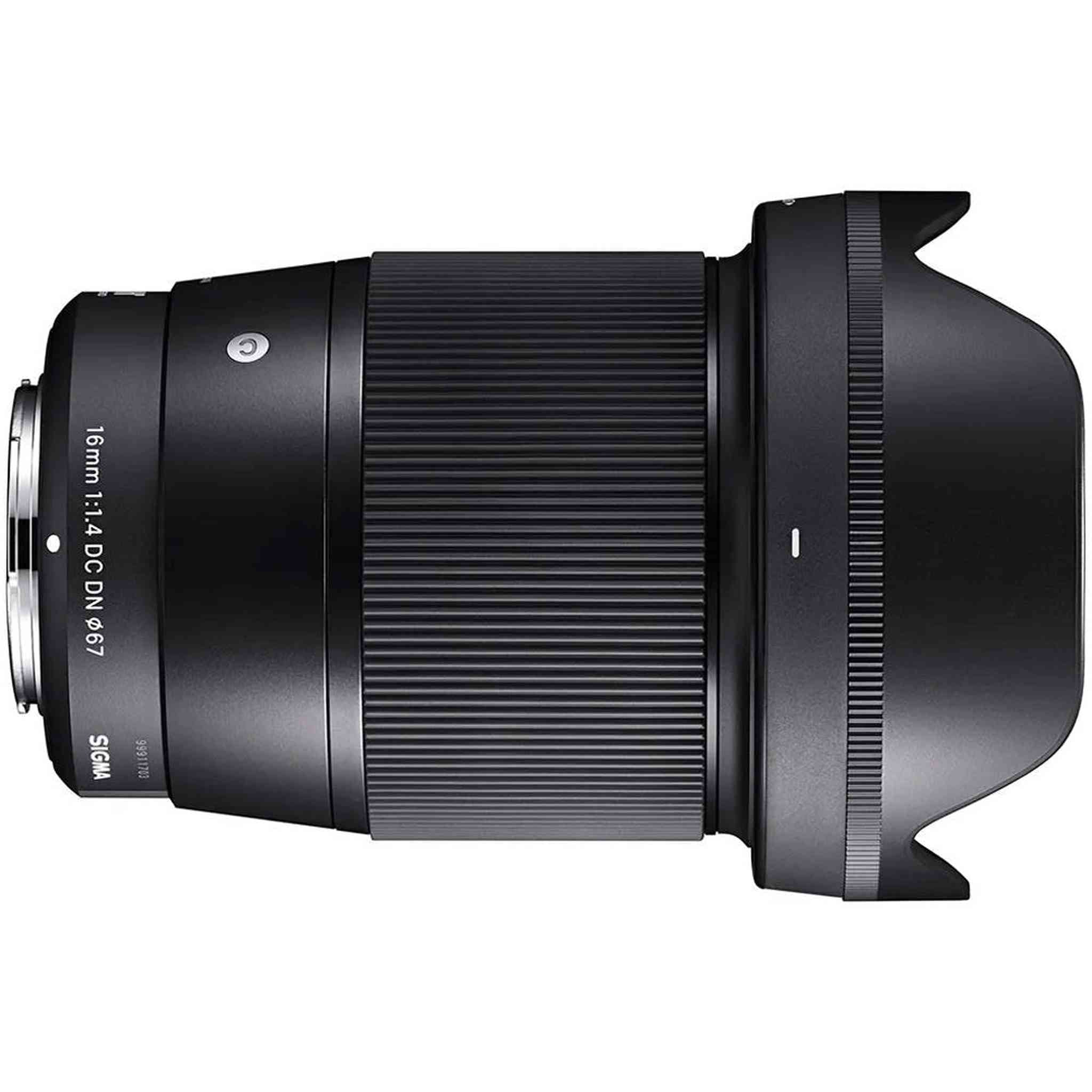Sigma 16mm f/1.4 DC DN Contemporary Lens Canon RF Sigma