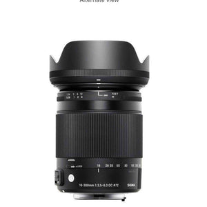 Sigma 18-300mm f/3.5-6.3 DC Macro OS HSM Contemporary Lens for Nikon F Sigma