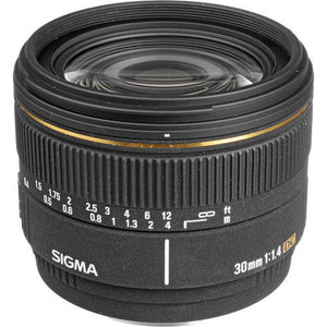 Sigma 30mm f/1.4 EX DC Lens for Minolta and Sony Digital SLR Cameras - Used Sigma