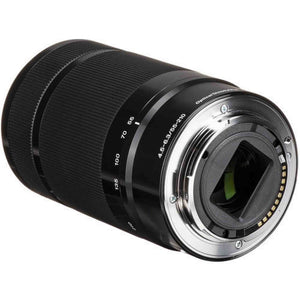 Sony E 55-210mm f/4.5-6.3 OSS E-Mount Lens - Black - Used Sony