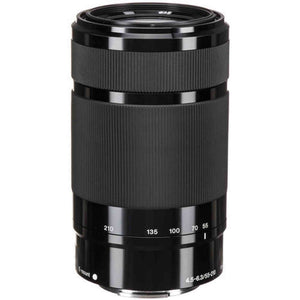 Sony E 55-210mm f/4.5-6.3 OSS E-Mount Lens - Black - Used Sony
