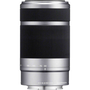 Sony E 55-210mm f/4.5-6.3 OSS Lens - Silver - International Version Sony