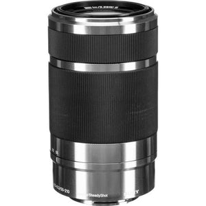 Sony E 55-210mm f/4.5-6.3 OSS Lens - Silver - International Version Sony