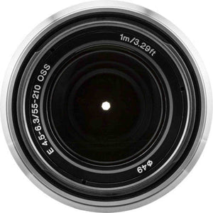 Sony E 55-210mm f/4.5-6.3 OSS Lens - Silver - International Version Sony