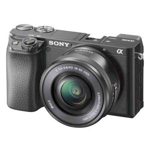 Sony Alpha A6100 Mirrorless Camera with 16-50mm Zoom Lens Sony