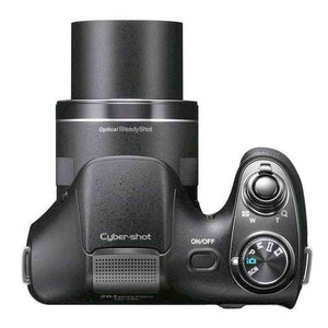 Sony Cyber-Shot DSC-H300 20.1MP 35x Optical Zoom Compact Digital Camera - Black