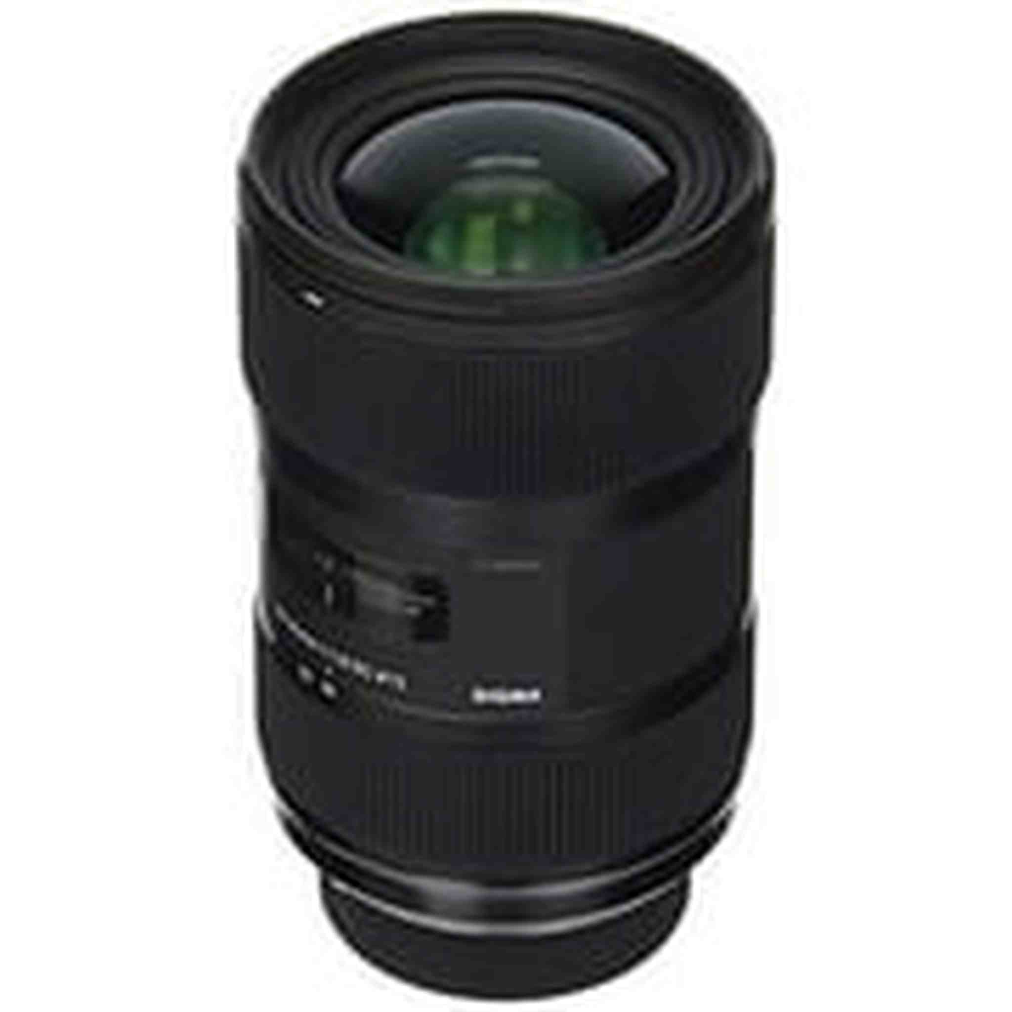 Sigma 210306 18-35mm F1.8 DC HSM Lens for Nikon APS-C DSLRs Black - International Version No Warranty