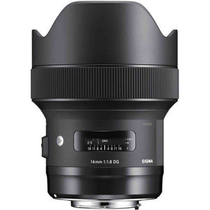 Sigma 14mm f/1.8 DG HSM Art Lens for Canon EF Bundle Sigma
