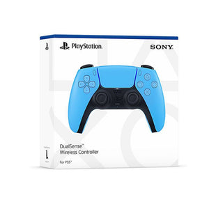 PlayStation 5 DualSense Wireless Controller Starlight Blue with Immortals Fenyx Rising and 6Ave Cleaning Cloth PlayStation