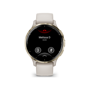 Garmin Venu 3S Advanced Health & Fitness Tracker Smart Watch - Ivory Case Garmin