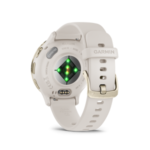 Garmin Venu 3S Advanced Health & Fitness Tracker Smart Watch - Ivory Case Garmin